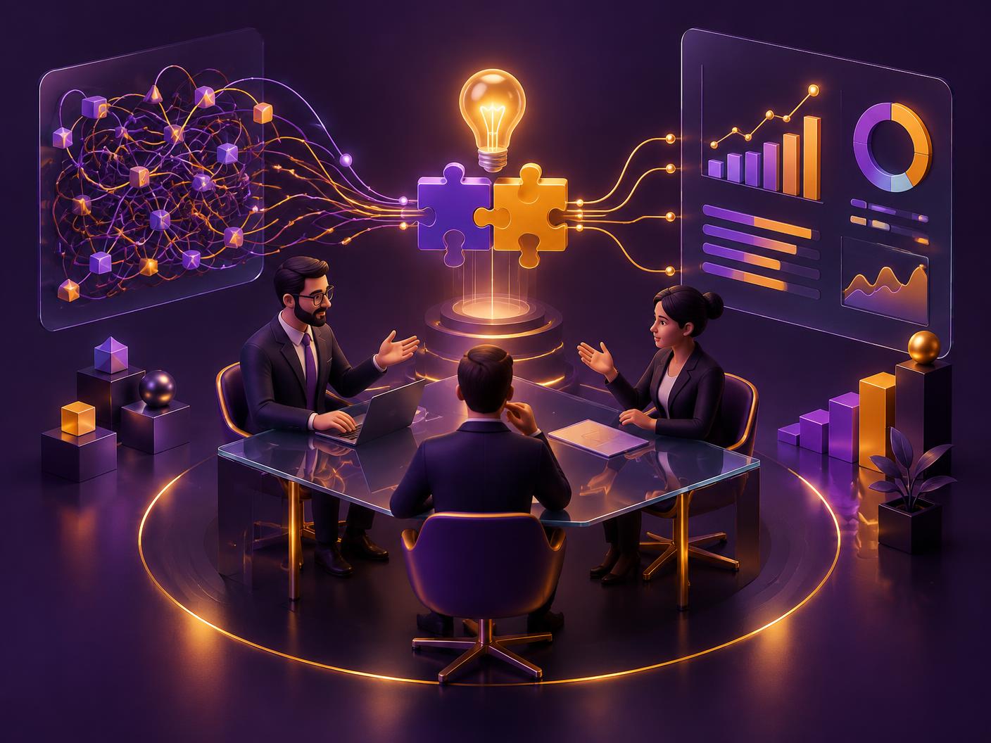 Consultoria resolvendo problemas com inteligência e dados